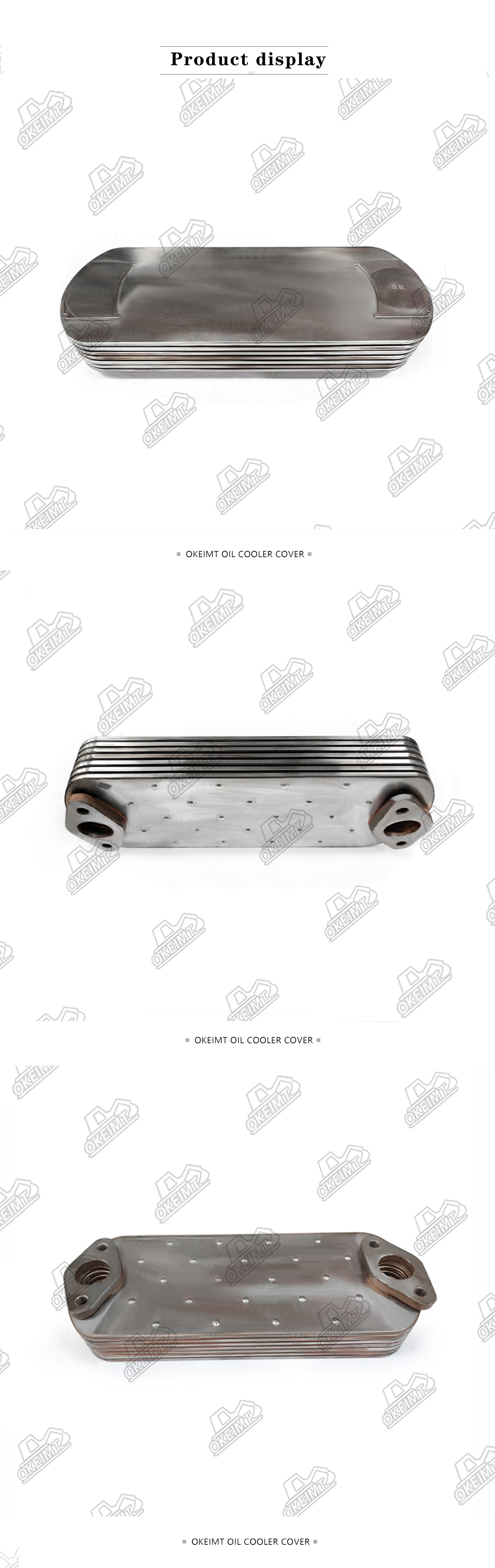 Oil Cooler Z7Z-7P Factory Hot Selling High Quality Cast Aluminum Oil Cooler Core