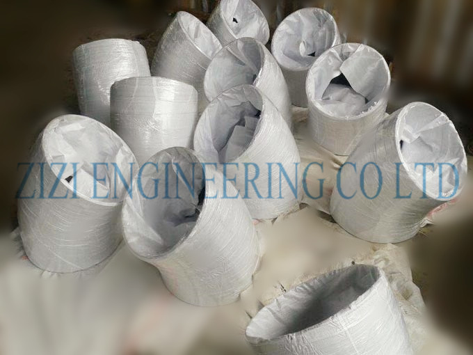 45 Degree Stainless Steel Pipe Elbow , Stainless Butt Weld Fittings 16 " SCH80S ASTM A403 WP316L ASME B36 19