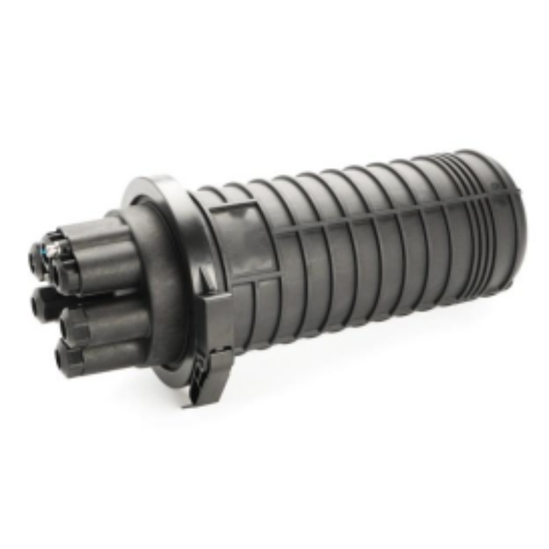 Indoor/Outdoor IP68 Waterproof Fiber Optic Splice Box 470x205mm Size 1 4 Inlet/Outlet