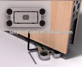 40-45mm Thick Wooden Door Closer Self Closing Concealed Floor Spring in SSS Finish