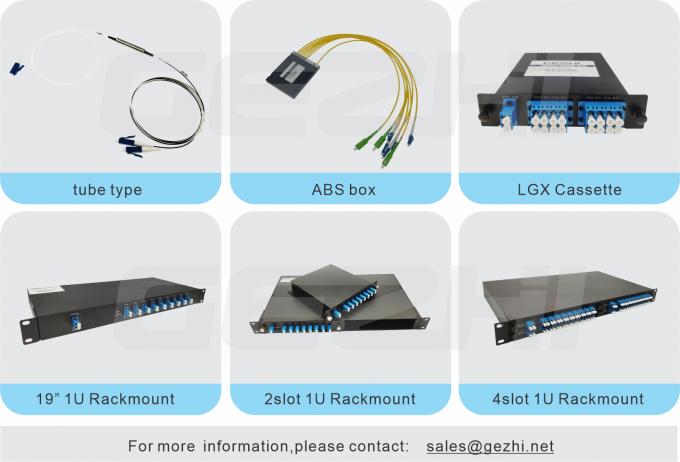 IP RF Video FTTH Network Optical Splitter Integrated WDM Array 0