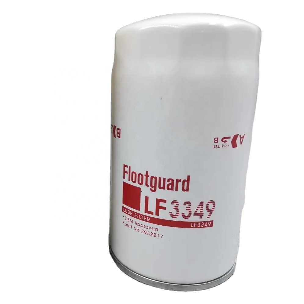 ISO9001 Certified LF3349 Cumminss Komatsu Vo lvo DAF Heavy Truck 6BT Engine Oil Filter for Heavy Vehicle Maintenance