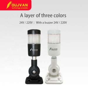 5 Layers Stack LED Stack Lights Alarm Caution IP50 For CNC Machines And