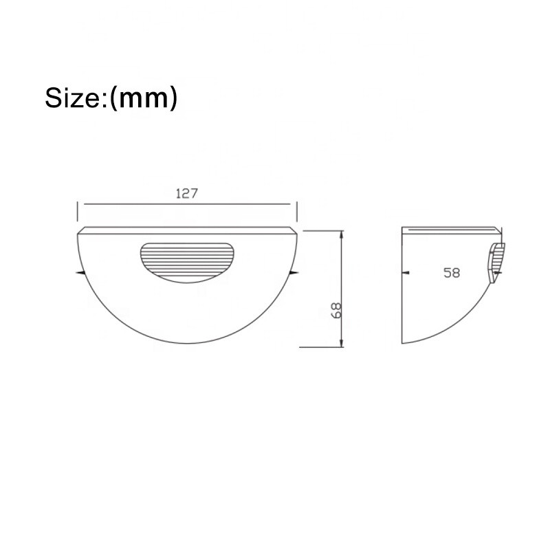 24GHz ABS Automatic Gate Accessories , 36V Microwave Motion Sensor