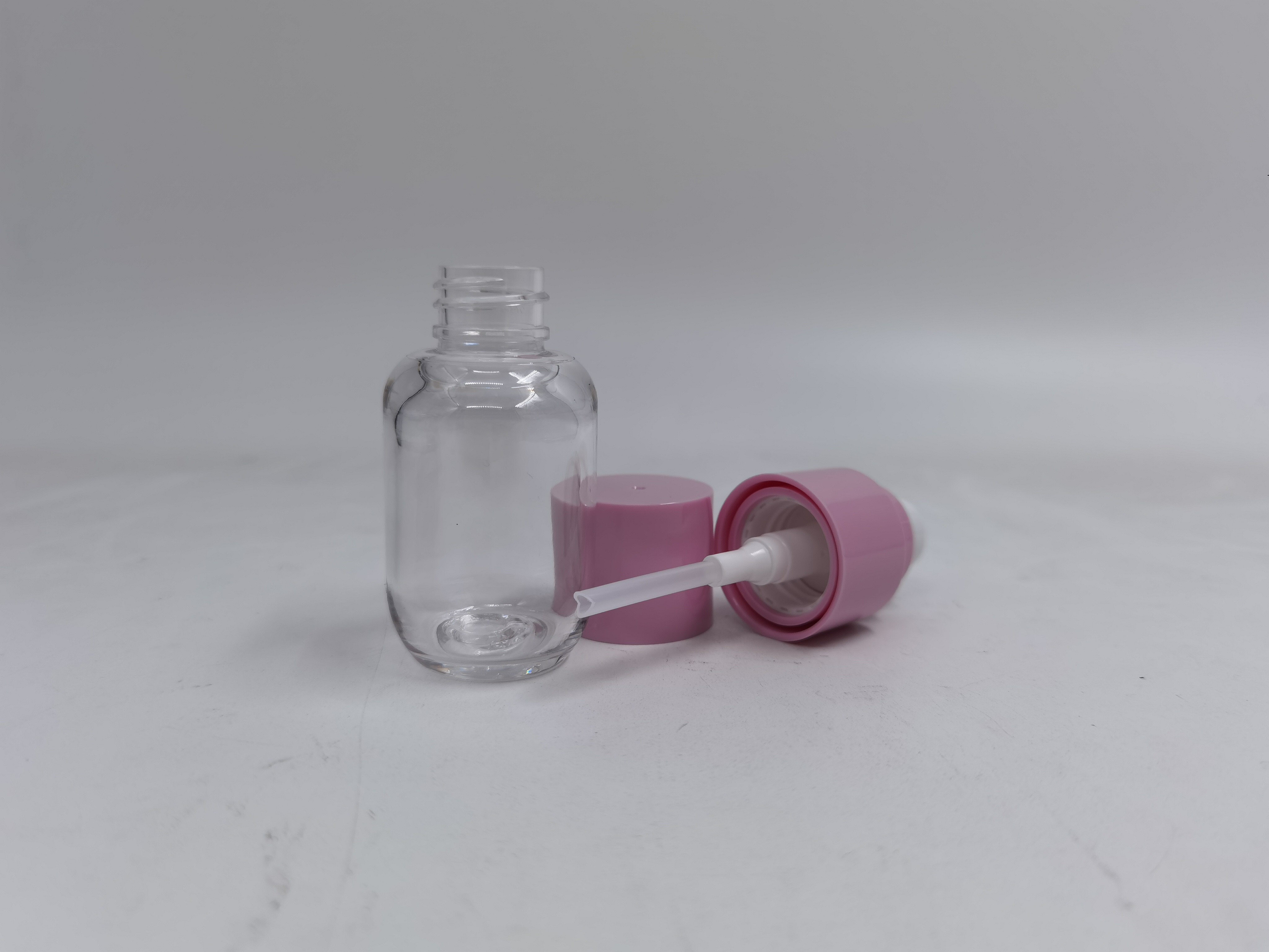 Thick Wall Empty Cosmetic Bottles 30ml 50ml 60ml Eye Serum Bottle With Pump