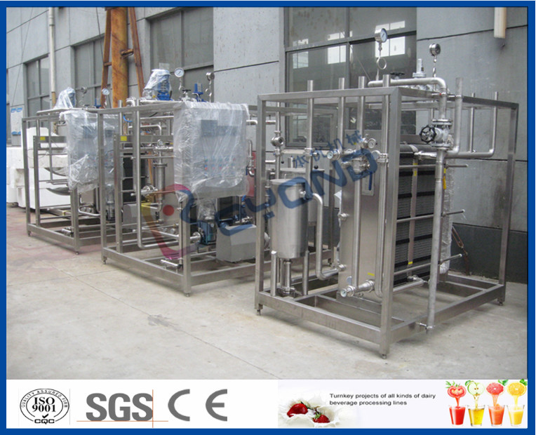 2TPH-20TPH Plate heat exchanger and cooler with large gap for pasteurized milk/Yogurt /fermentated drink