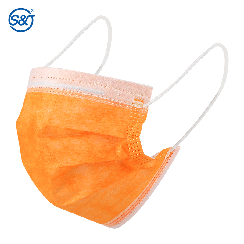 ISO13485 Factory surgical nonwoven 3 ply face mask for hospital and dental