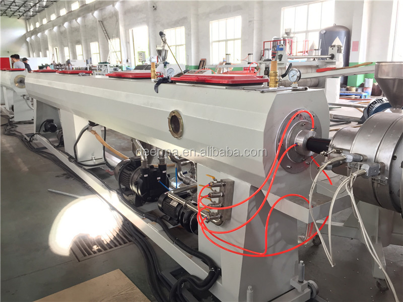 250kg/H - 350kg/H PPR Pipe Extruder Customized Pipe Extruder Machine