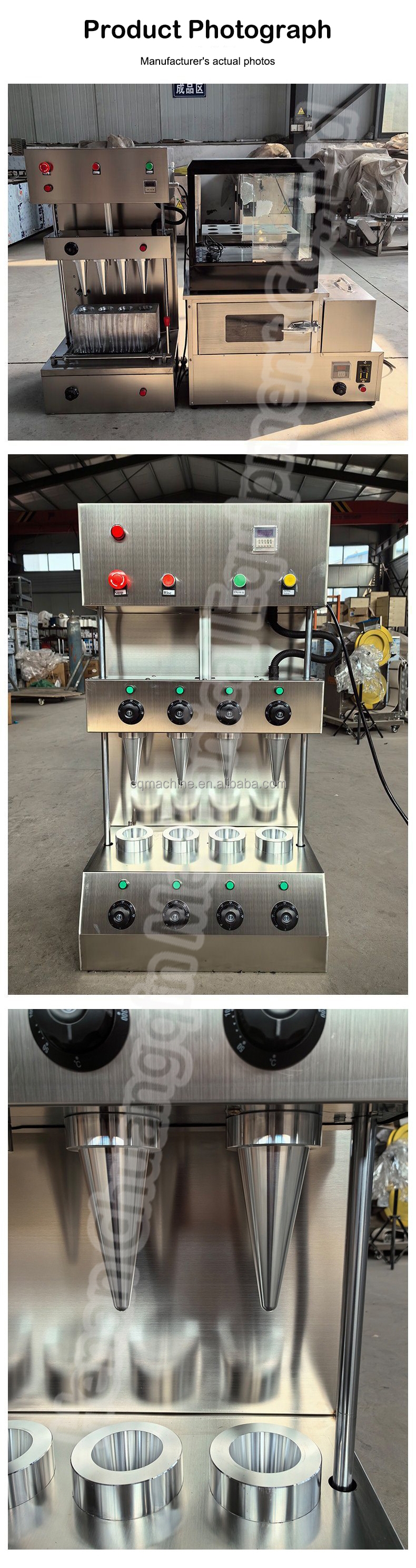 Safe Pizza Cone Making Machine Oven Pizza Cone Maker 110V/220V