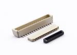 wafer connector 0.6/0.8/1.0 mm spacing pressure type bar connectors ,plastic
