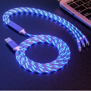  1.2m USB Data Transfer Cable 3 In 1 Fast Charging Transfer Data Manufactures