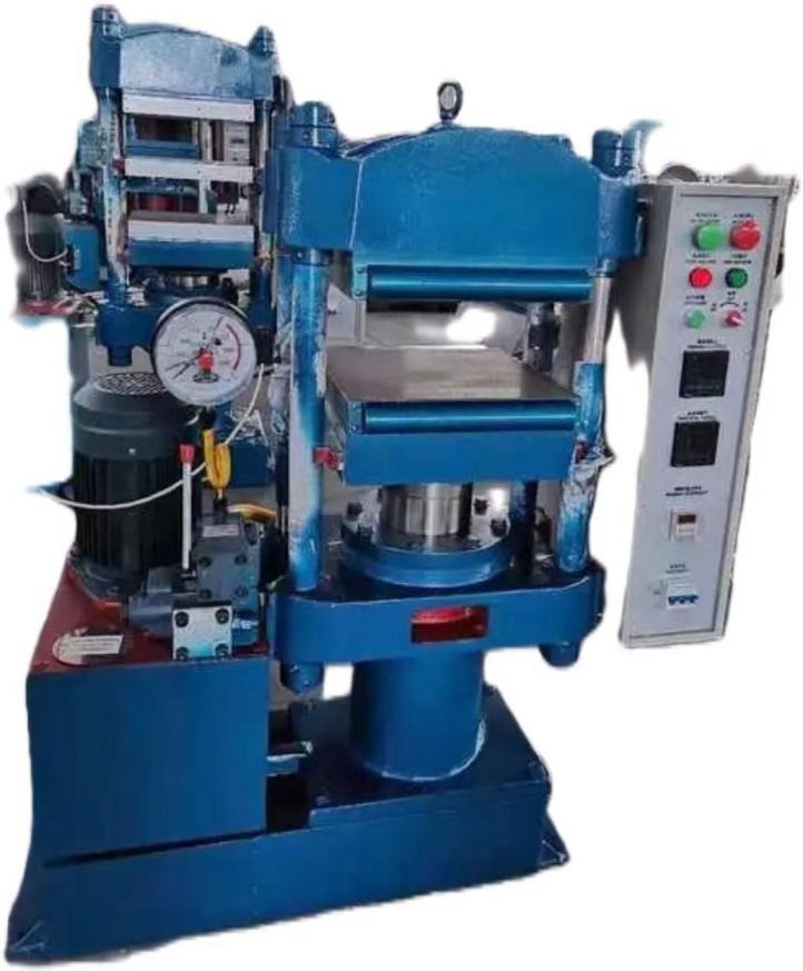  CF-8535B 3kw Flat Vulcanizing Machine Used For Pressing Rubber And Plastic Manufactures