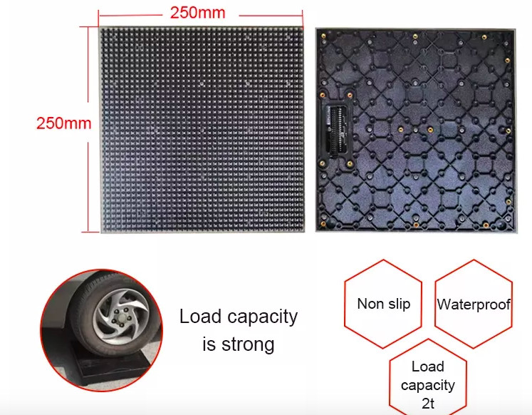 Interactive Led Screen Floor Tiles Floor Light Panels P2.9 P3.9 P4.8 P5.2 P6.25
