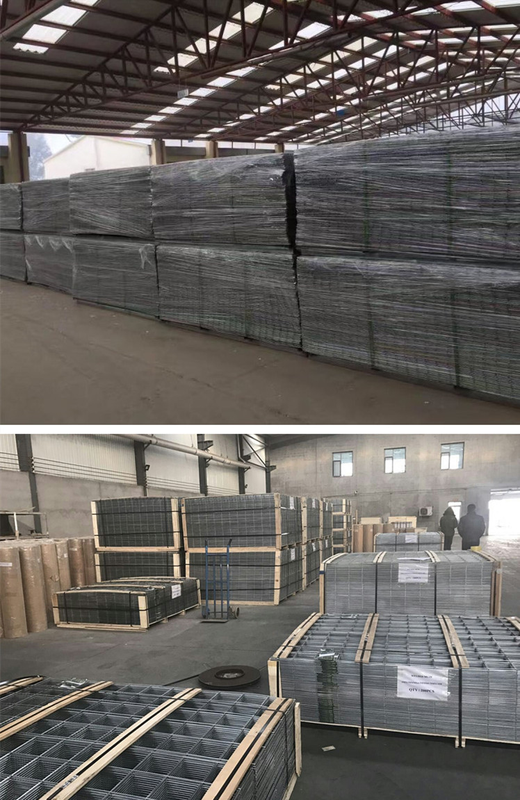 Galvanized Welded Square Hole Mesh Panel for Fencing and Security