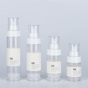 PP Material Skincare Airless Pump Bottle With Screen Printing Surface (MC-239)