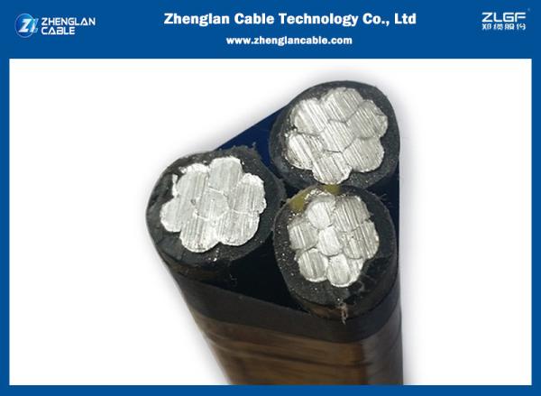 0.6/1KV XLPE Overhead Insulated Cable Service Drop Cable 3x25sqmm IEC60502-1