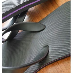 Custom Printed 15mm Thick PVC Beach Sole Flip Flop Sandals with Adjustable Sizes