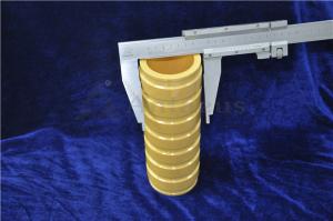  Yellow Machining Customized 99 Alumina Ceramic Parts For Industries Manufactures