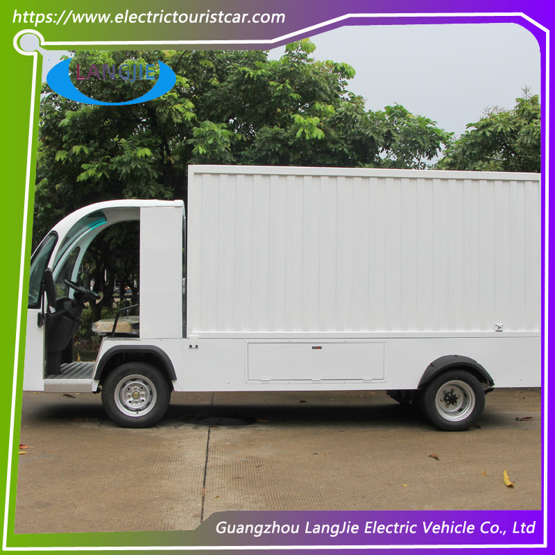 AC Motor Electric Cargo Vehicle 2 Seater Electric Cargo Van For Goods Loading 1200kg