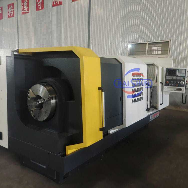 Automatic QK Series Horizontal Turning Siemens Fanuc CNC Pipe Threading Lathe Machine