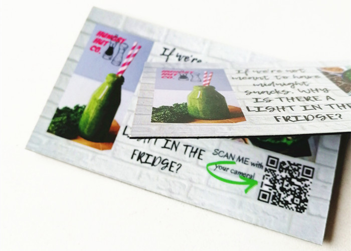 Personalised Magnetic Business Card 55MM Paper Fridge Magnet Sticker Name Card for advertising