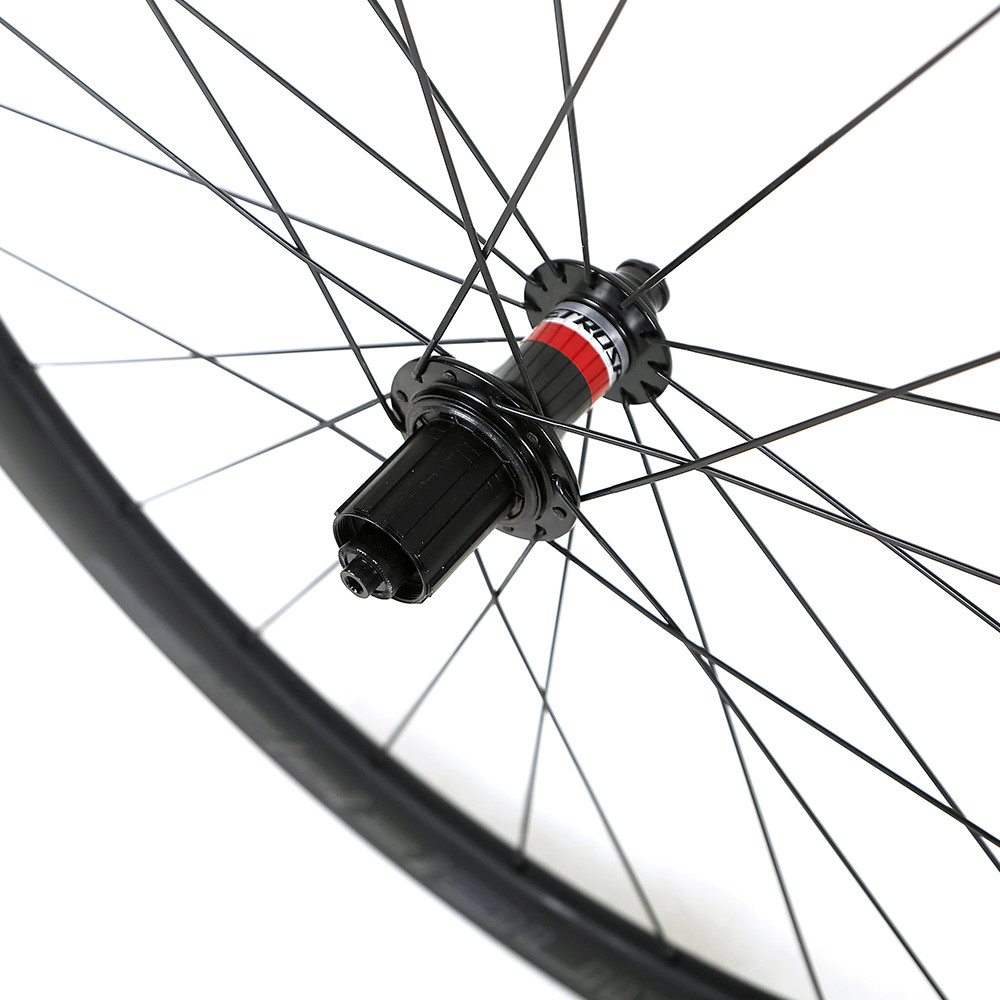 Inner Belt ERC Rim Brake Carbon Wheelset 700C With EXP Aero DICUT Hubs
