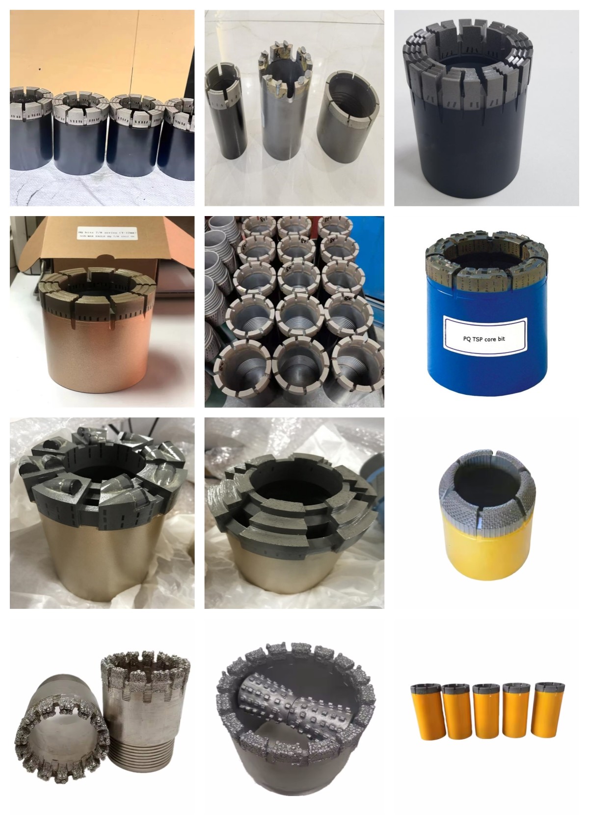 Electroplated Diamond Drill Bits Galvanized For Different Rock Layers
