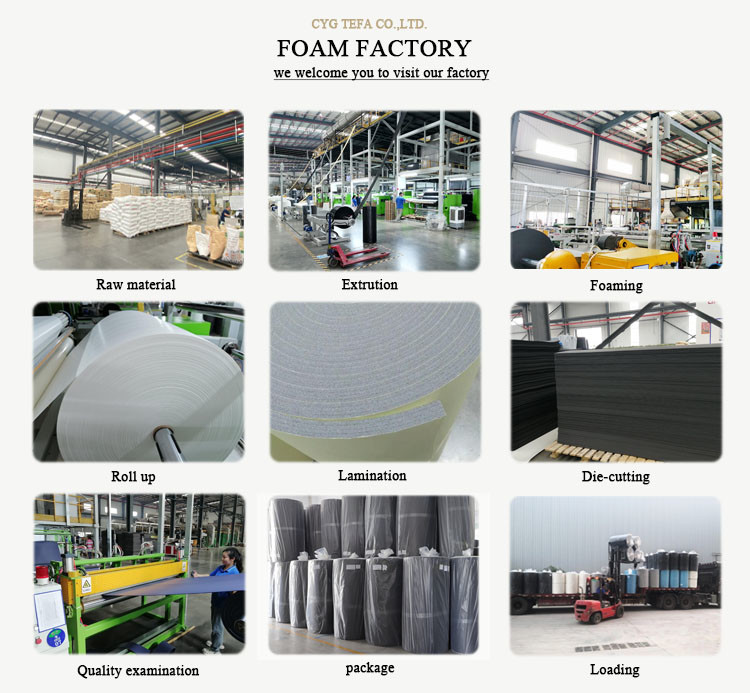 Fire Proof XPE Reflective Foam Board Insulation Highly Elastic For Roofing