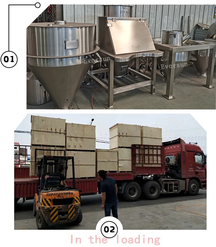 High Efficiency Big Bag Emptying Dump Station With Vibrating Screen For Grain