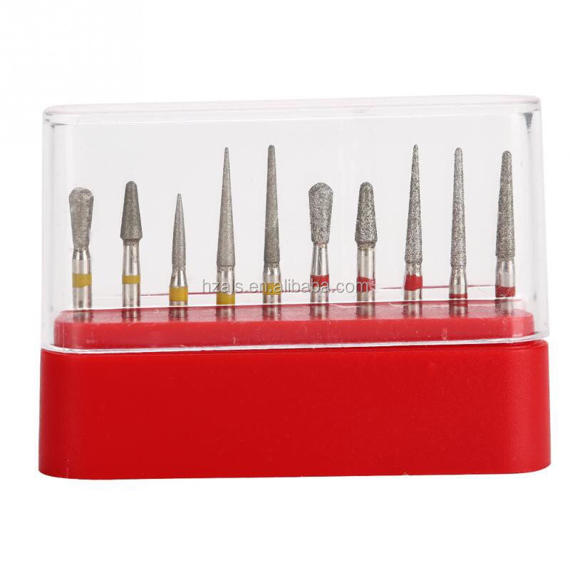 60 Holes Slots Round Dental Bur Box Organizer Block Holder 3 Colors OEM