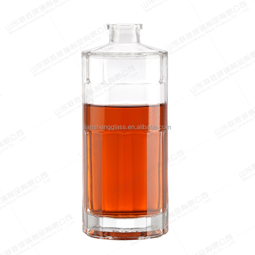 Clear Glass Wine Bottles with Hot Stamping Surface from Glass Bottle Factor
