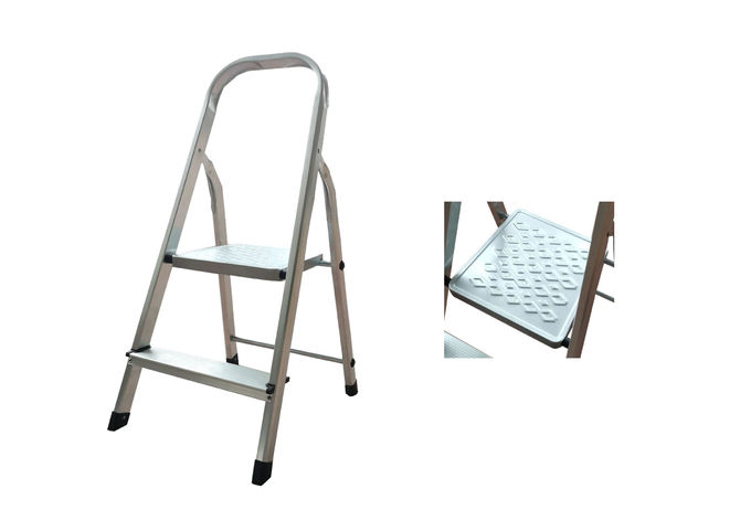 2 Steps Domestic Lightweight Foldable Aluminum Step Ladder GS