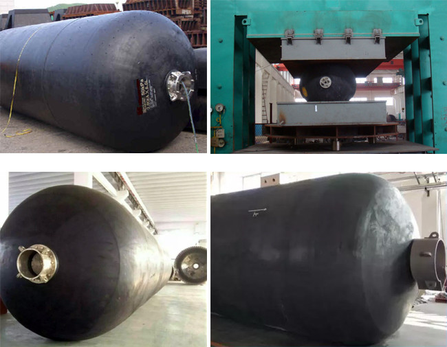 50kPa 3.3*6.5M Submarine Hydro Pneumatic Fender ISO17357 Qualified