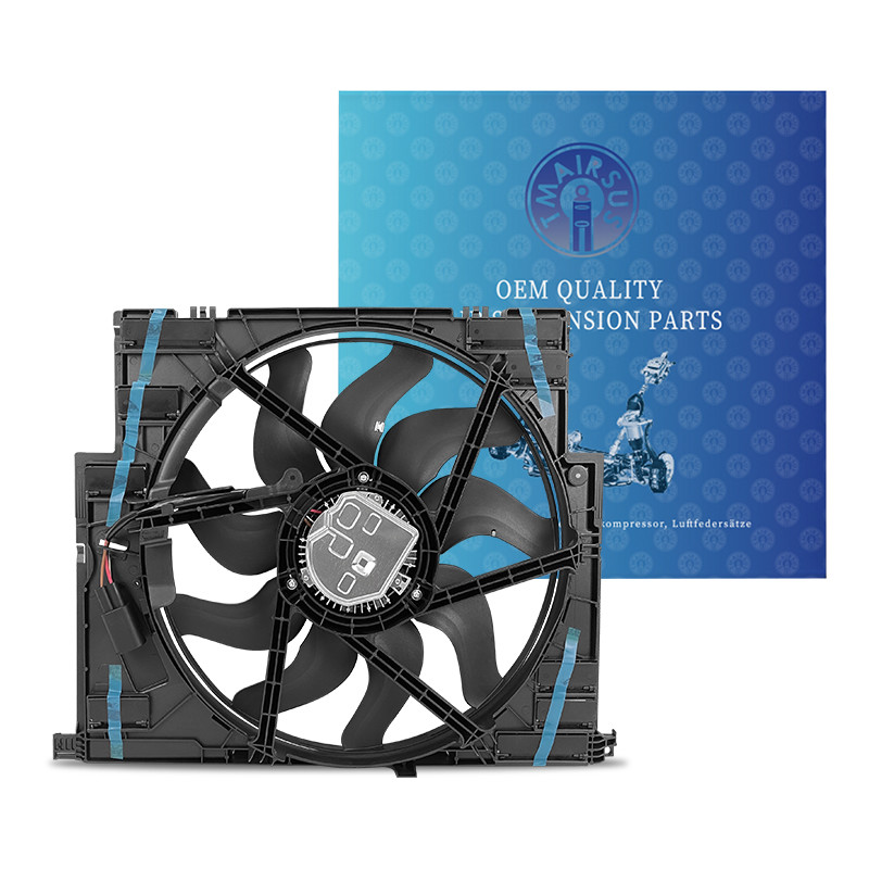 12V Auto Radiator Electric Cooling Fans For BMW G20 Built In Fuse