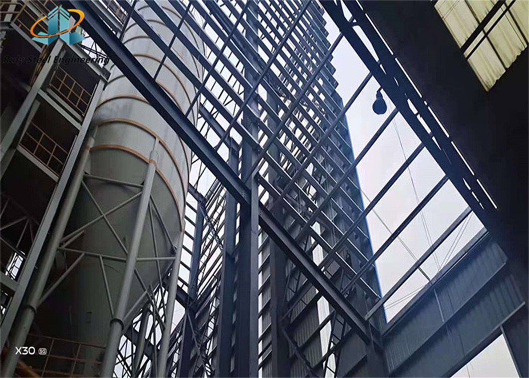Prefabricated Workshop Steel Structure Economical Large Span High Wind Resistance