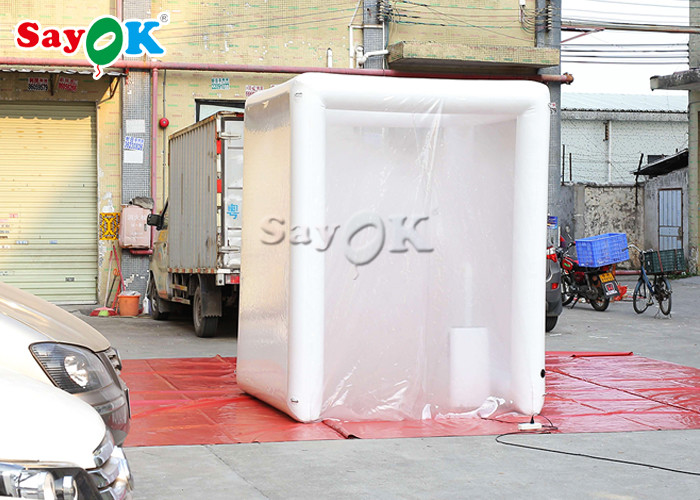 Oxford Cloth Inflatable Medical Tent Epidemic Viruses Atomizer Sterilizing Quarantine And Disinfection Channel