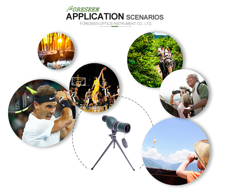 High Magnificaiton Highest Rated Spotting Scopes 20 - 60x80 Ocular Lenses