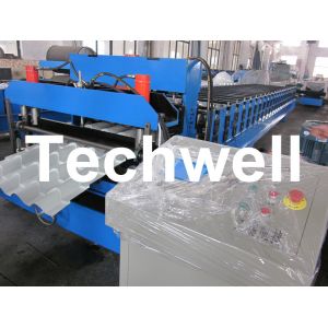 Manual, Automatical Type Color Steel Tile Roll Forming Machine With High Grade