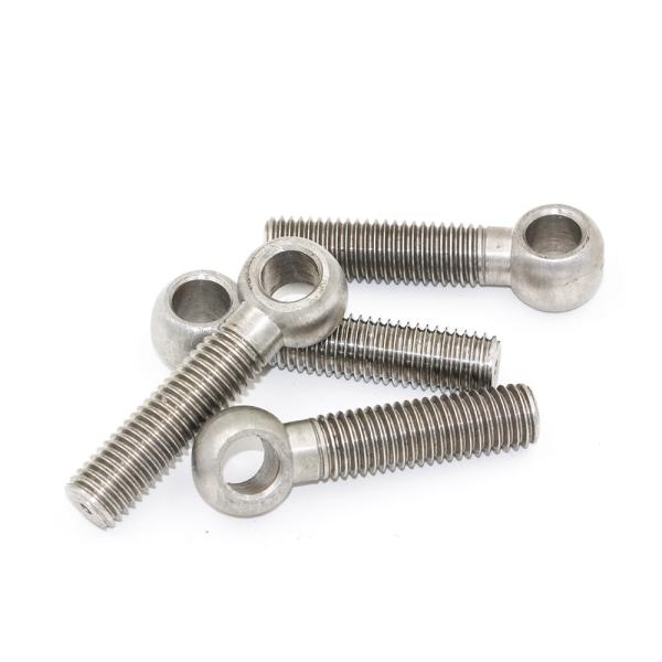 Stainless Steel Swivel Eye Bolt – M8/M10/M12/M16 Corrosion-Resistant Pivot