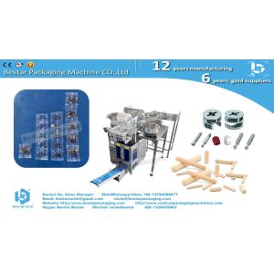 Bestar packing machine with one counting bowl and manual feeding