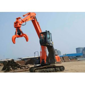 Professional Clamshell Grab Bucket High Efficient Safe Guarded With Adjustable