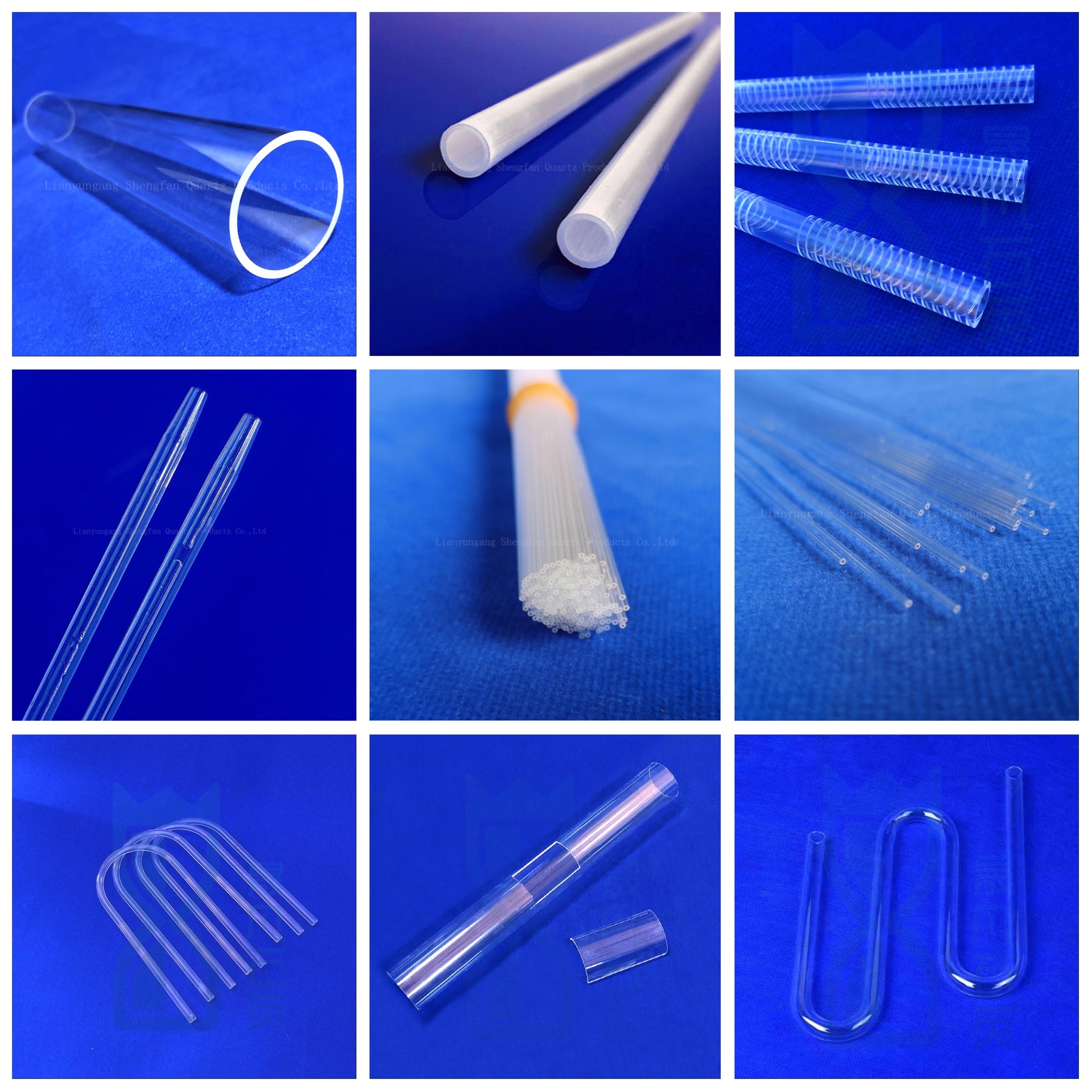 Wholesale Customized Transparent Quartz Glass Pipe For Tube Furnace
