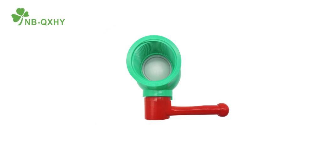 Nb-Qxhy Hot Sale CPVC Green Handle Compact Therad Ball Valve with Bangladesh Market