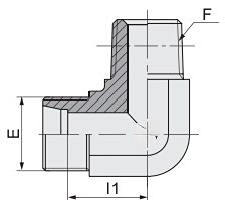 Flareless Compression Hydraulic Tube Fittings1CT9