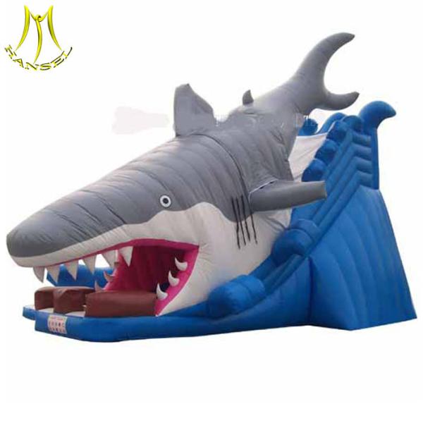 Hansel manufacturer of amusement products inflatable water slide for kids for