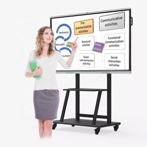 Classroom Education Software Interactive Whiteboard Monitor Dual System
