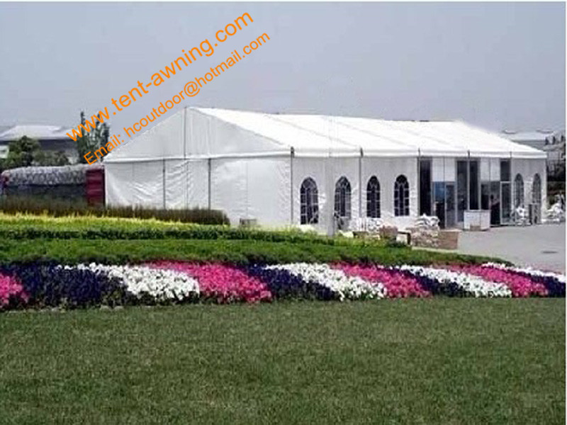 Waterproof Giant Party Tents Aluminum Framework and PVC Cover big Marquees
