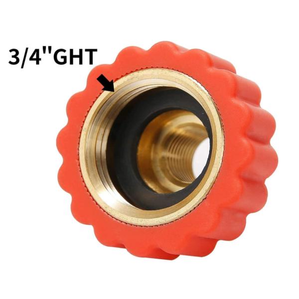 Quality 1/4" FNPT Lead Free Brass Adapter Garden Hose Adapter Connector Fitting for sale