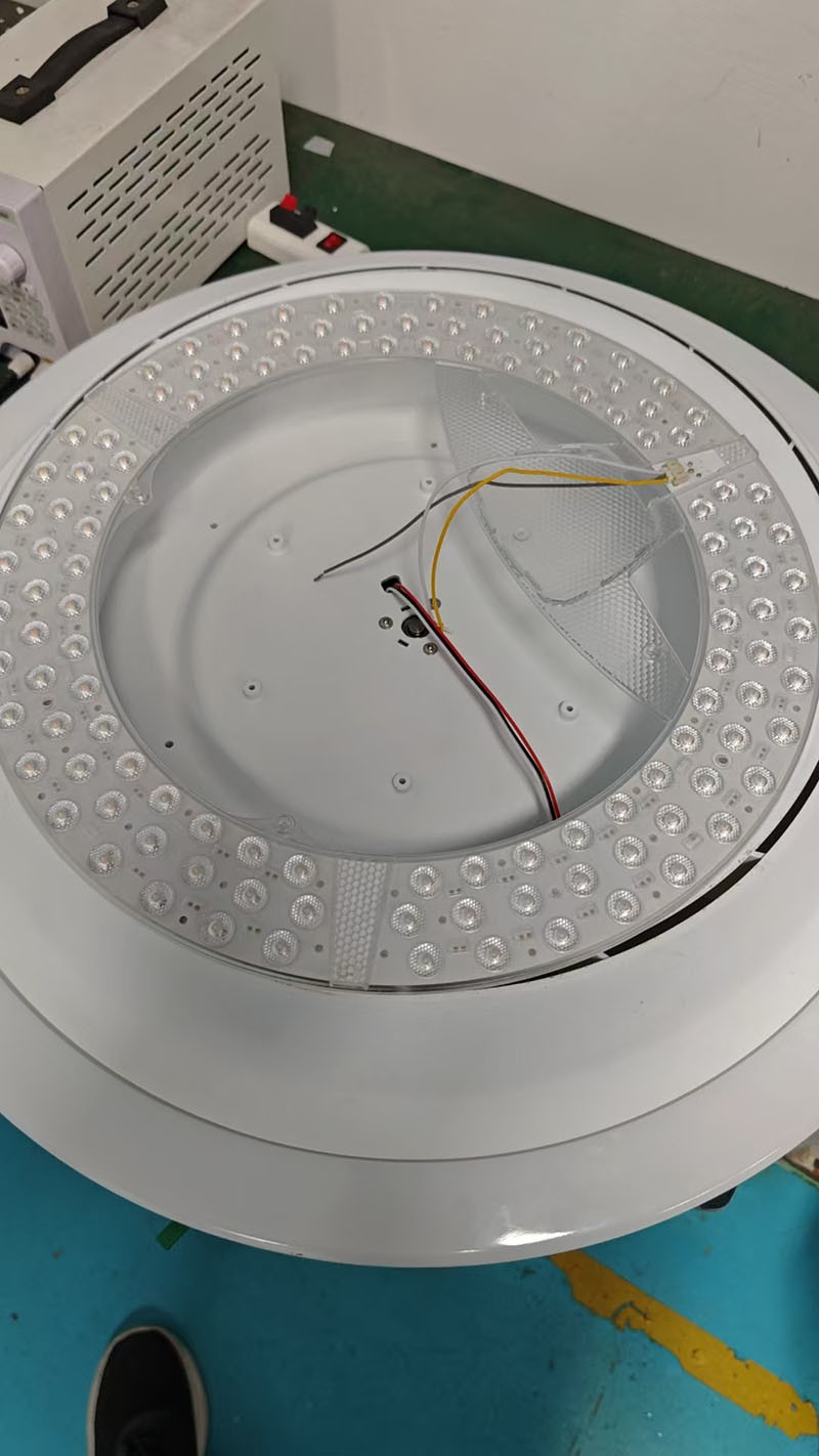 ceiling fan light moudle new products: dia360mm double color according to your requirement,we can design and produce any shape any wattage or any