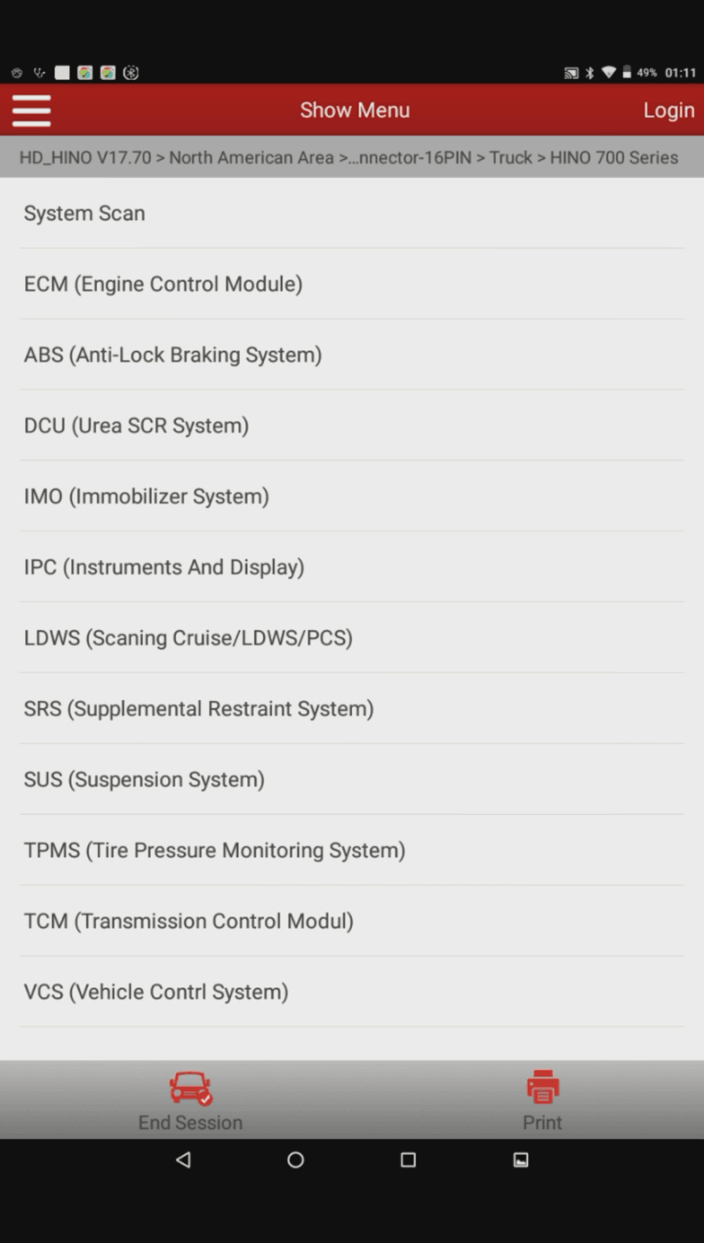 Original LAUNCH X431 V+ Diagnosis Of Heavy Duty Truck HD 10.1" Tablet Diagnostic Scanner Test For 24V Truck Tool